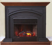 Coveted: Freestanding Fireplace