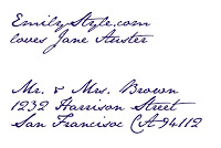 Things I Love Today: Jane Austen Font