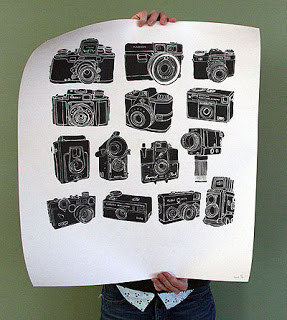 Coveted: Vintage Camera Poster