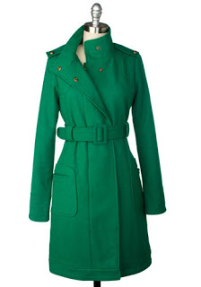 Things I Love Today: Green Coat