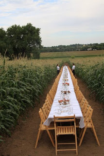 Wedding Wednesday: Long Tables