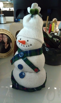 Ladies Activity Club: Sock Snowmen