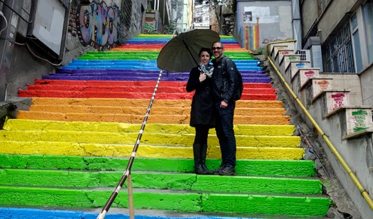Istanbul’s Rainbow Stairs
