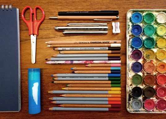 Art Supplies for Traveling