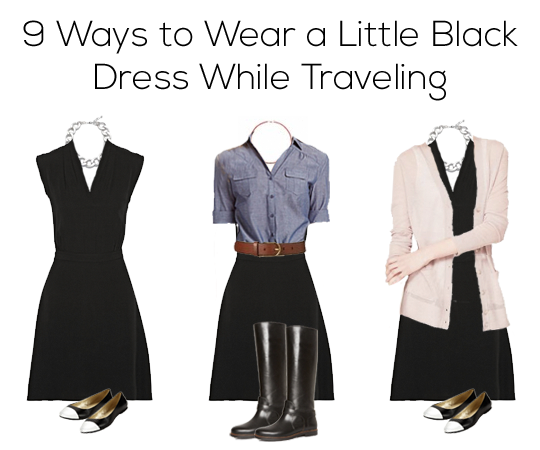 9 Ways To Wear A Little Black Dress While Traveling Emilystyle 