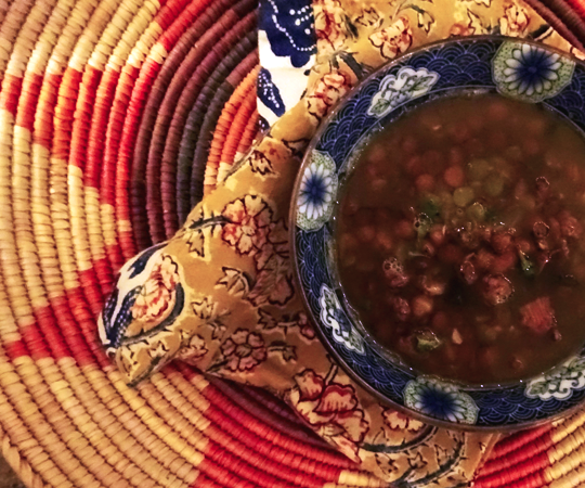 Recipe: Hearty Lamb, Lentil and Split Pea Soup