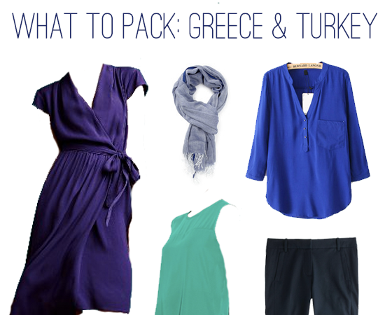 What to Pack: 2 Weeks in Greece and Turkey, Plus a Work Conference