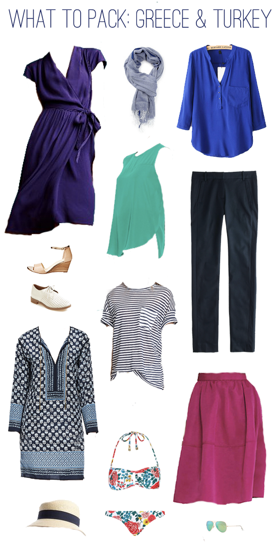 What to Pack: 2 Weeks in Greece and Turkey, Plus a Work Conference
