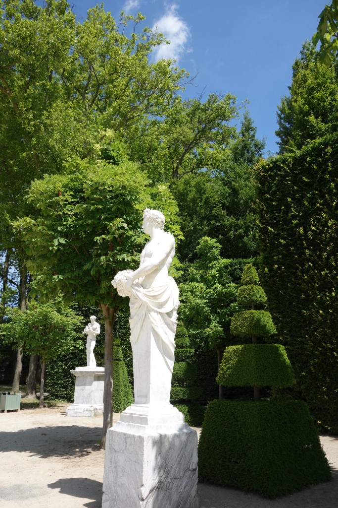 Statue in the garden of versailles