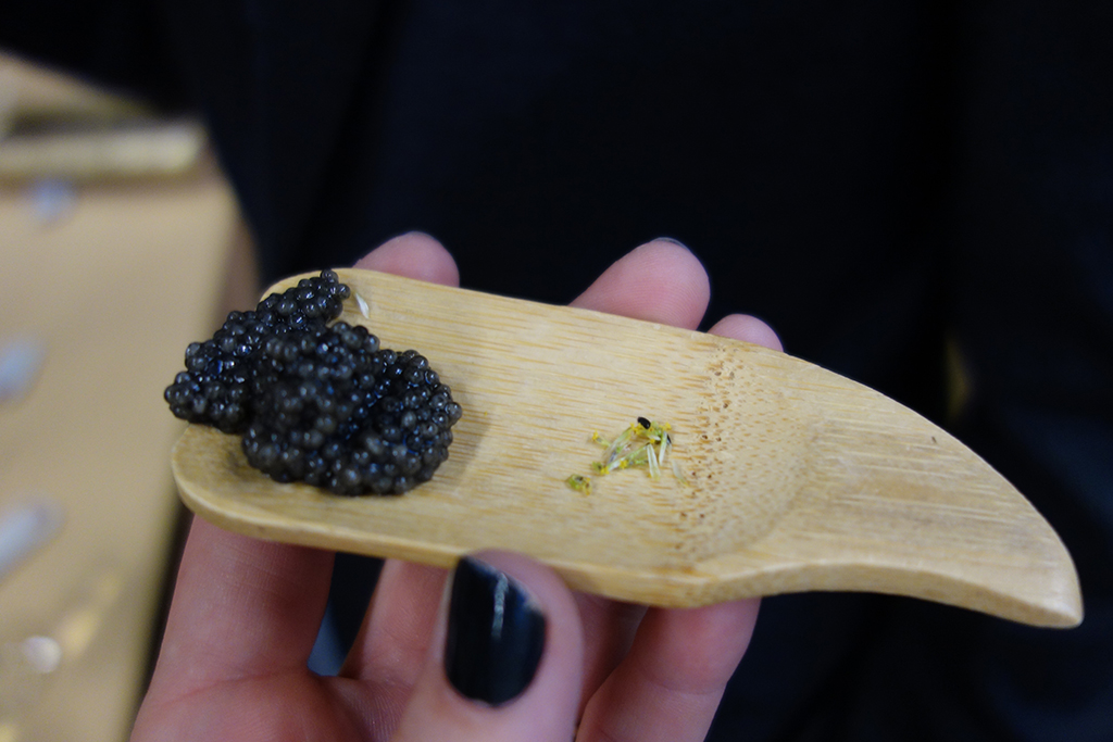 sichuan flower and caviar