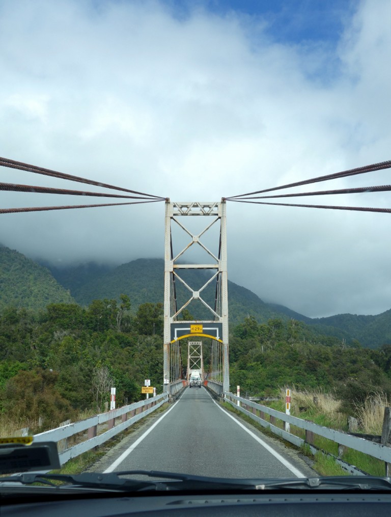 The Pretty Drive Between Fox Glacier and Queenstown, New Zealand