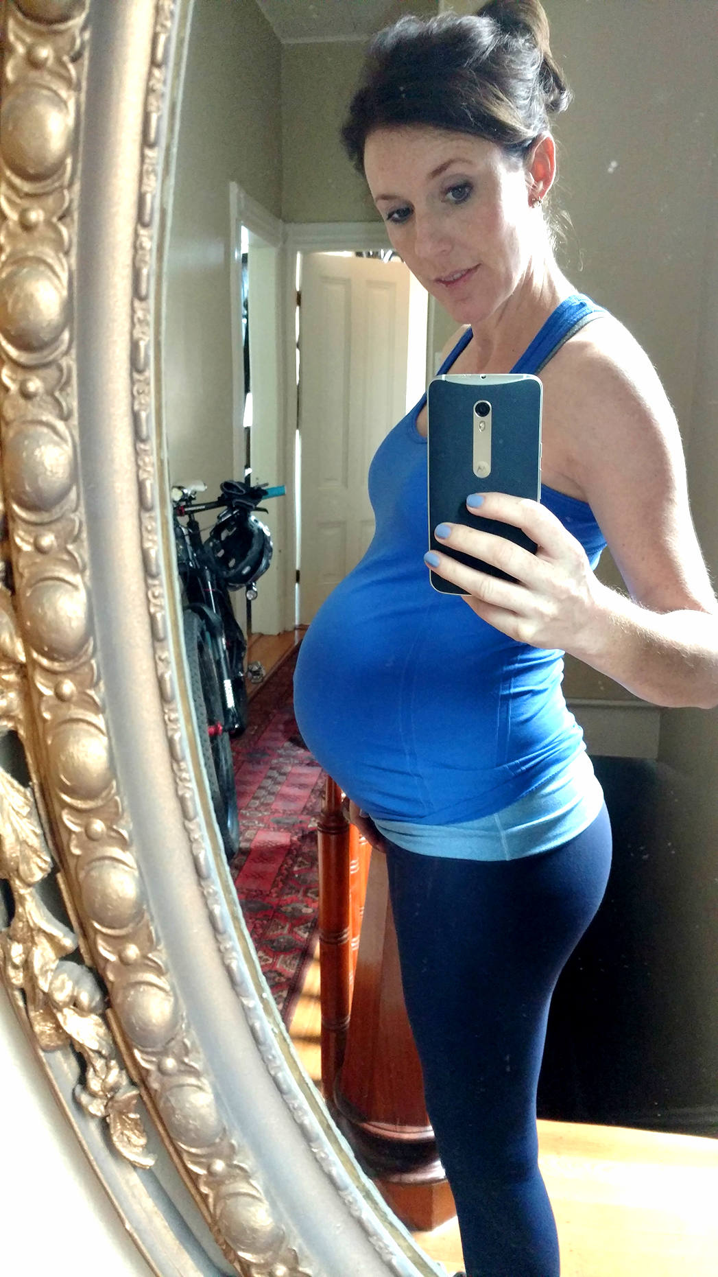 Third trimester prenatal yoga