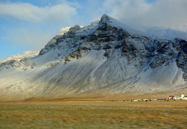 A Gorgeous Winter Drive to West Iceland with a Baby